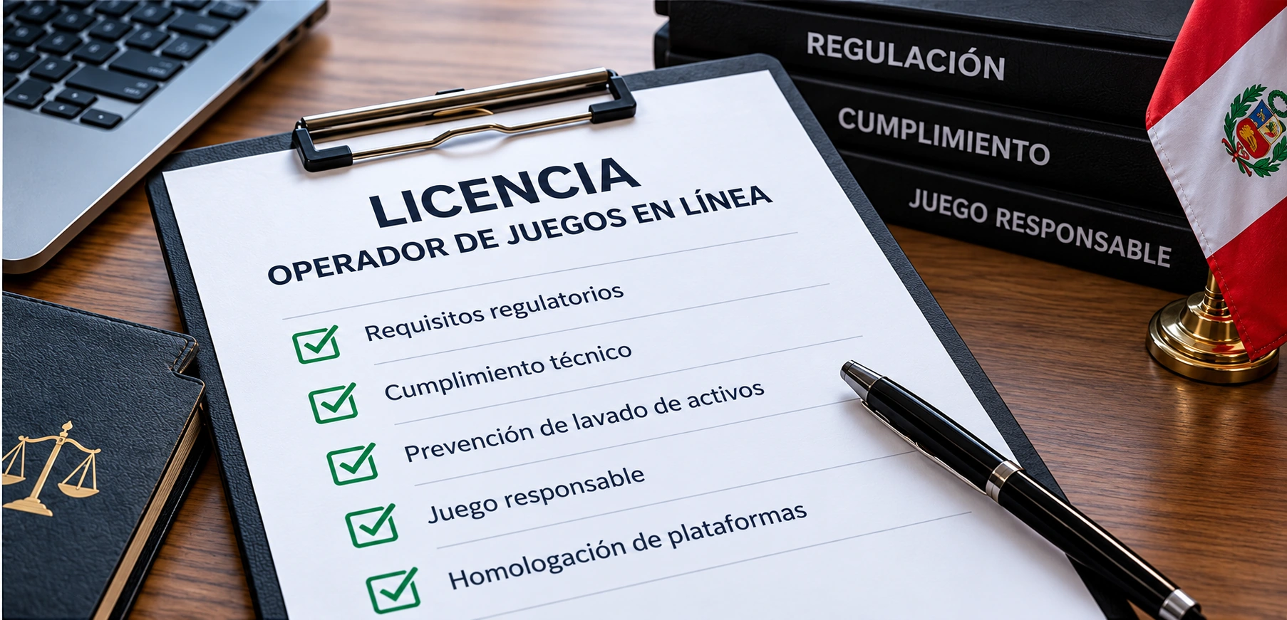 Expediente de licencia de operador con requisitos regulatorios y documentaci&oacute;n